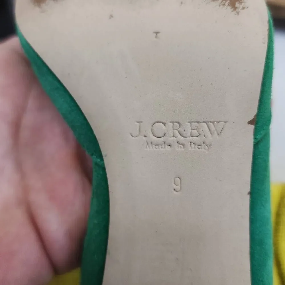 J. Crew Factory crew green